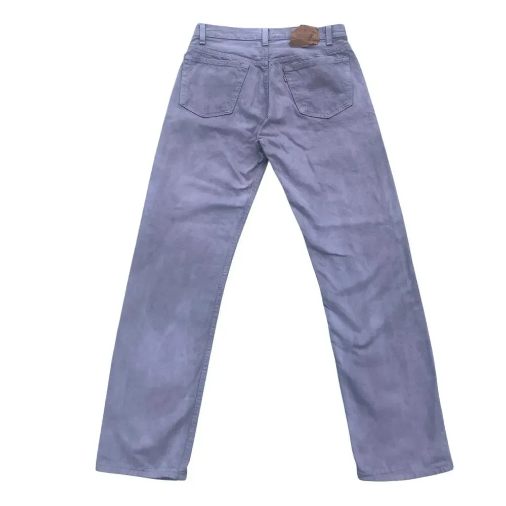 VTG Levi’s 501 Jeans Sz 33 x 32 (Act 31 x31) Gray Blue 525 Straight 80s Normcore